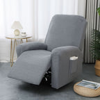 Recliner Chair Cover Fitted Microfiber Side Pocket