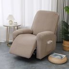Recliner Chair Cover Fitted Side Pocket Machine Washable