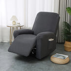 Recliner Chair Cover Fitted Side Pocket Machine Washable