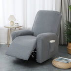 Recliner Chair Cover Fitted Side Pocket Machine Washable