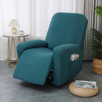 Recliner Chair Cover Fitted Side Pocket Machine Washable