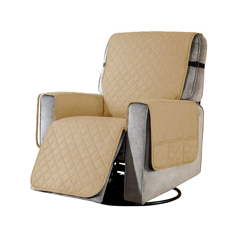 Recliner Chair Cover One-Piece Universal Fit Polyester Fleece