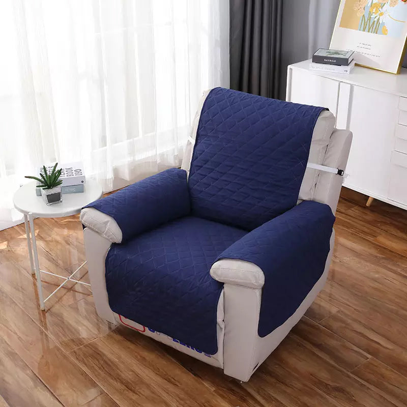 Recliner Chair Cover One-Piece Universal Fit Polyester Fleece