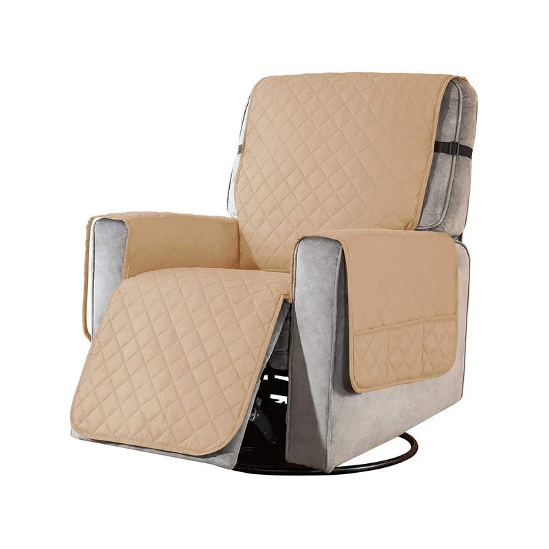 Recliner Cover Universal One-Piece Breathable Fleece Pet Hair Protection
