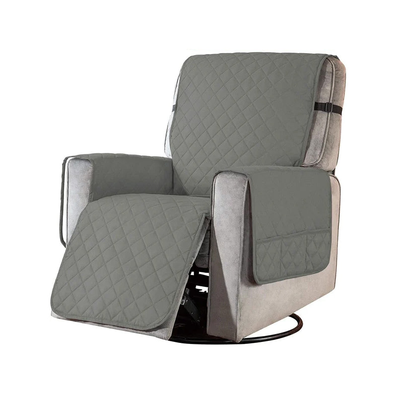 Recliner Cover Universal One-Piece Breathable Fleece Pet Hair Protection