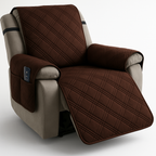 Recliner Cover Waterproof Quilted Microfiber Non-Slip Backing