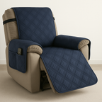 Recliner Cover Waterproof Quilted Microfiber Non-Slip Backing