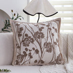 Rectangular Cushion Cover Teddy Fleece & Striped Sherpa