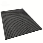 Rectangular Door Mat Tufted Polyester Non-Slip Backing