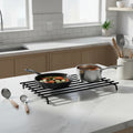 Rectangular Trivet Heat-Resistant Metal Non-Slip Feet