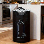 Recycling Bin Foldable Space-Saving Open Top