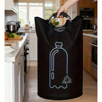 Recycling Bin Foldable Space-Saving Open Top