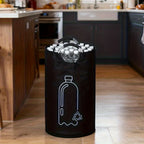 Recycling Bin Foldable Space-Saving Open Top