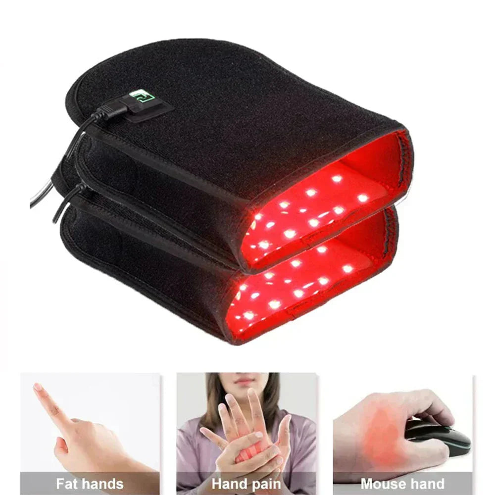 Red Light Therapy Glove Dual Wavelength Full Hand Coverage
