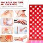 Red Light Therapy Panel 225 LEDs Red & Infrared