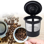 Refillable Coffee Pods Stainless Steel Micro-Hole 3-Pack