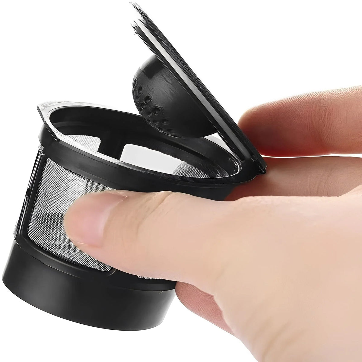 Refillable Coffee Pods Stainless Steel Micro-Hole 3-Pack