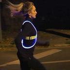 Reflective Running Vest 360° LED Waterproof Adjustable