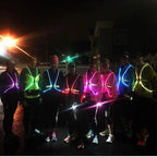 Reflective Running Vest 360° LED Waterproof Adjustable
