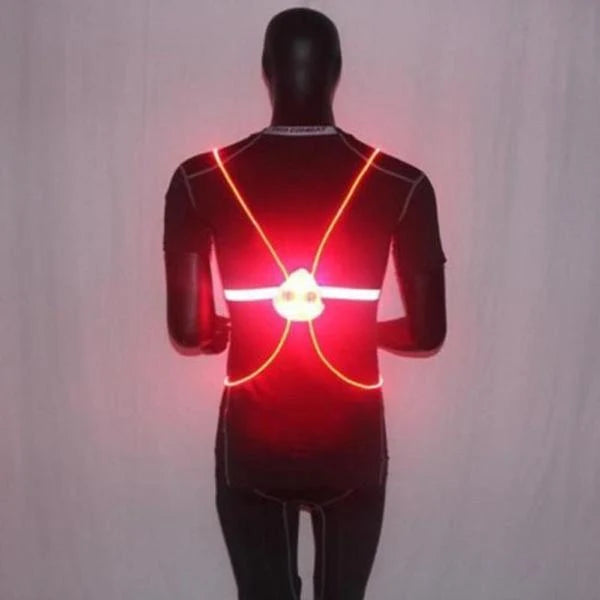 Reflective Running Vest 360° LED Waterproof Adjustable