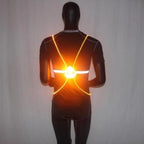 Reflective Running Vest 360° LED Waterproof Adjustable