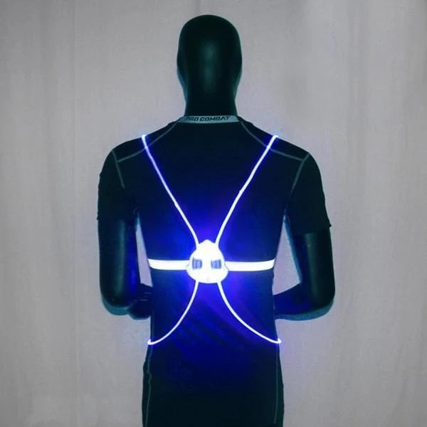 Reflective Running Vest 360° LED Waterproof Adjustable