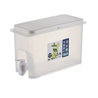 Refrigerator Beverage Dispenser Built-In Faucet Space-Saving 3.5L Capacity