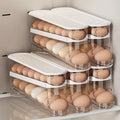 Refrigerator Egg Holder Automatic Sliding 12-16 Eggs