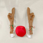 Reindeer Antlers Headband Soft Fabric Flexible Band