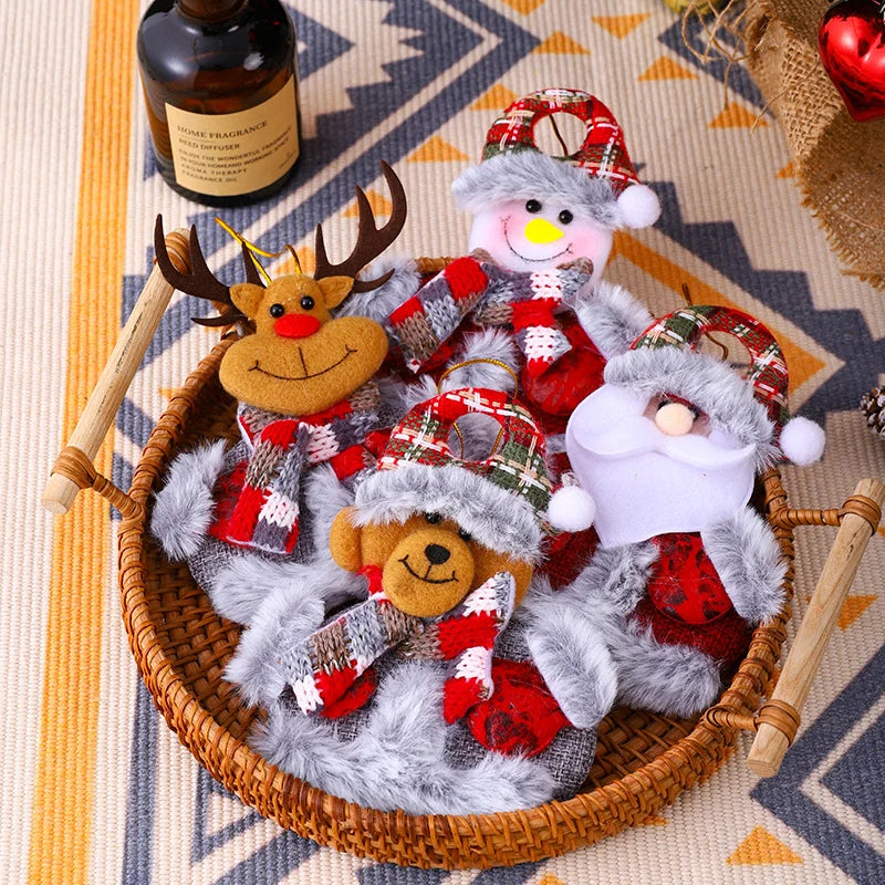 Reindeer Figure Felt & Plush Tabletop Accent