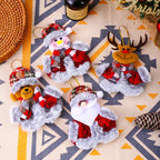 Reindeer Figure Felt & Plush Tabletop Accent