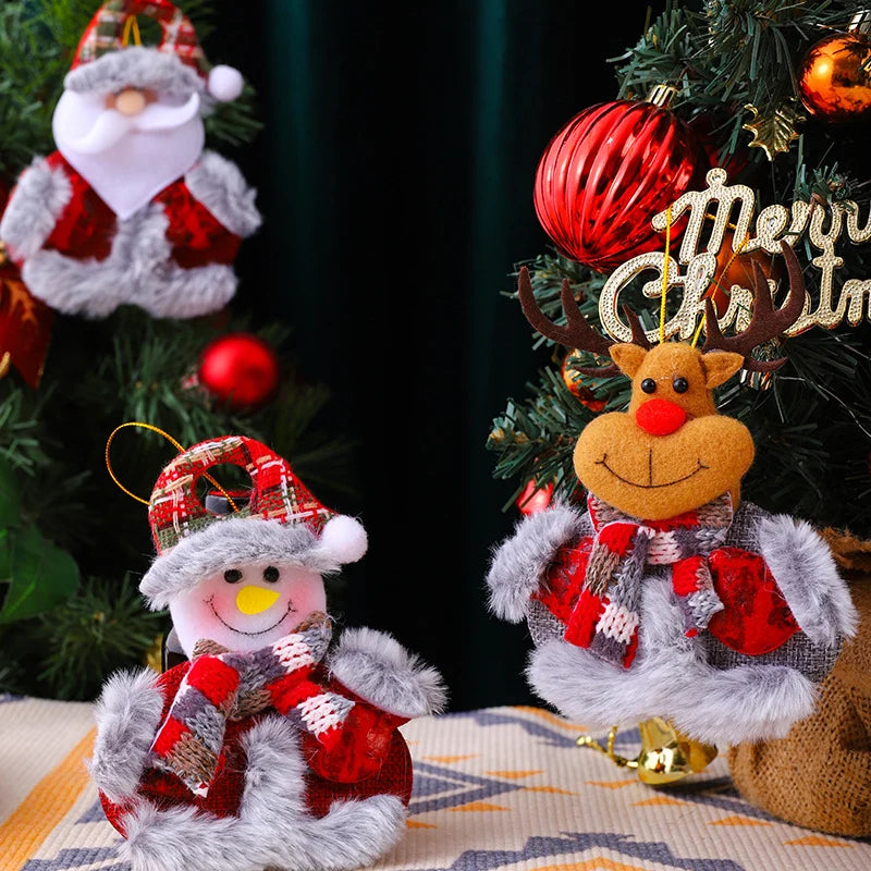 Reindeer Figure Felt & Plush Tabletop Accent