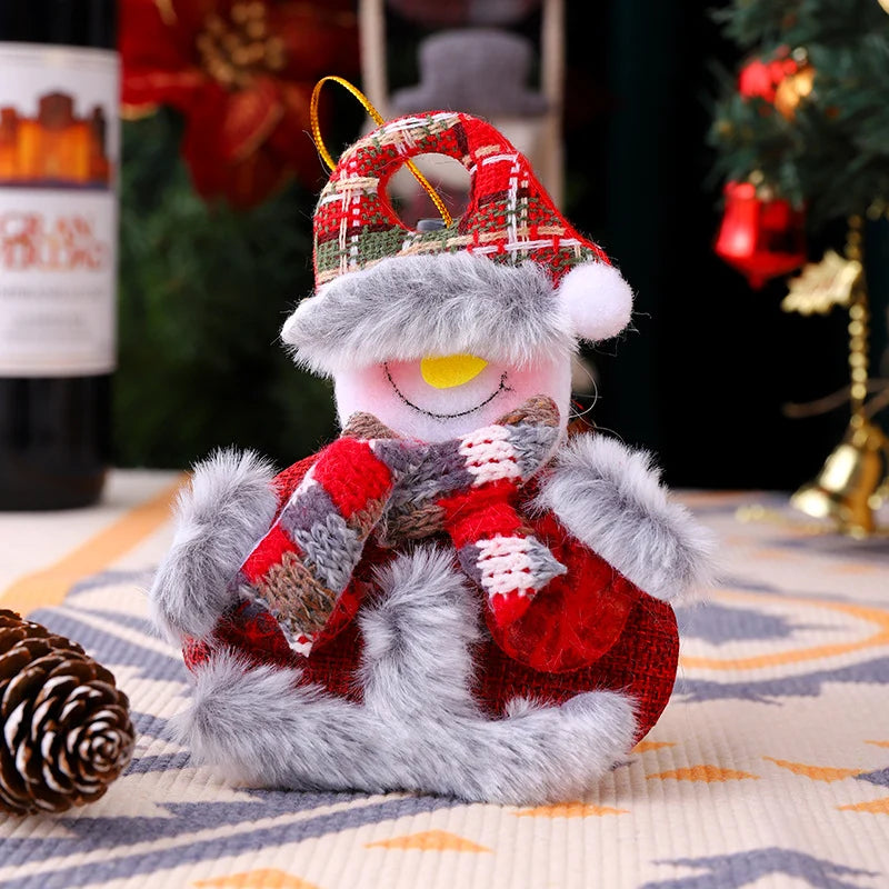 Reindeer Figure Felt & Plush Tabletop Accent