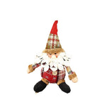 Reindeer Figure Soft Fabric Scarf & Faux Fur Antlers