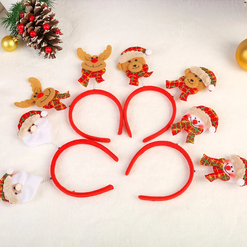 Reindeer Headband Soft Felt & Lightweight