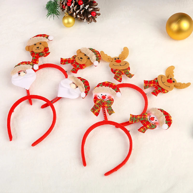 Reindeer Headband Soft Felt & Lightweight
