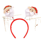 Reindeer Headband Soft Felt & Lightweight