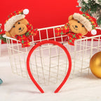 Reindeer Headband Soft Felt & Lightweight