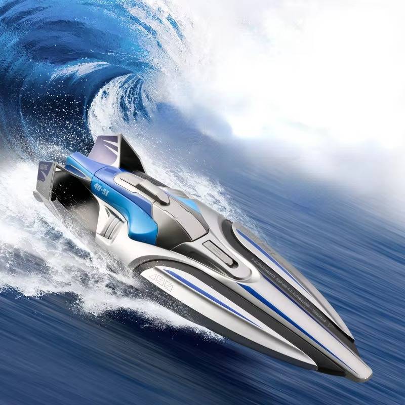 Remote Control Boat Dual Motor Waterproof 30 Minute Runtime