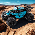 Remote Control Car Alloy Body USB Rechargeable LED Headlights