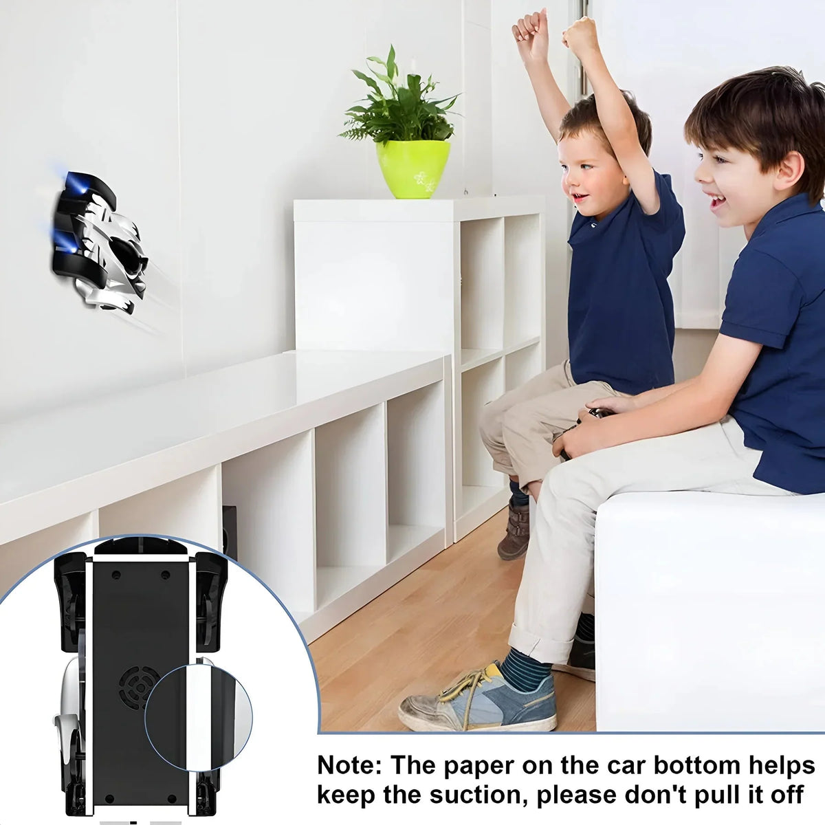 Remote Control Car Wall & Ceiling Climbing Rechargeable Impact-Resistant
