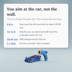 Remote Control Car Wall-Climbing Laser-Guided Remote USB Rechargeable