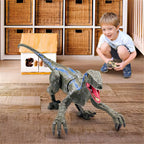 Remote Control Dinosaur Lifelike Movement & Sounds USB Charging