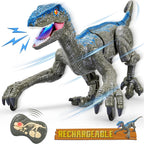 Remote Control Dinosaur Lifelike Movement & Sounds USB Charging