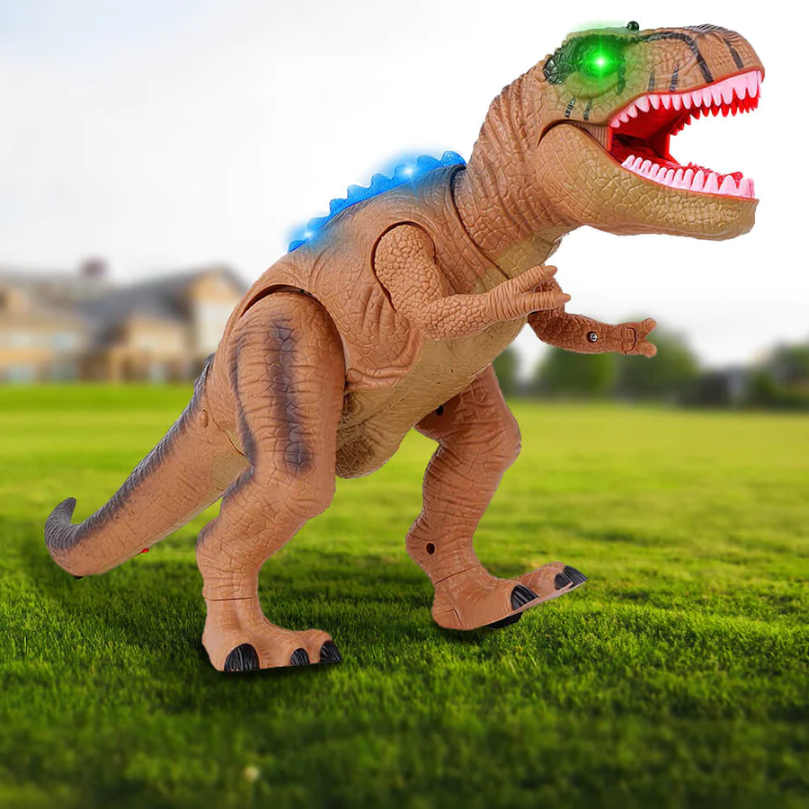 Remote Control Dinosaur Lifelike Walking & Roaring Rechargeable