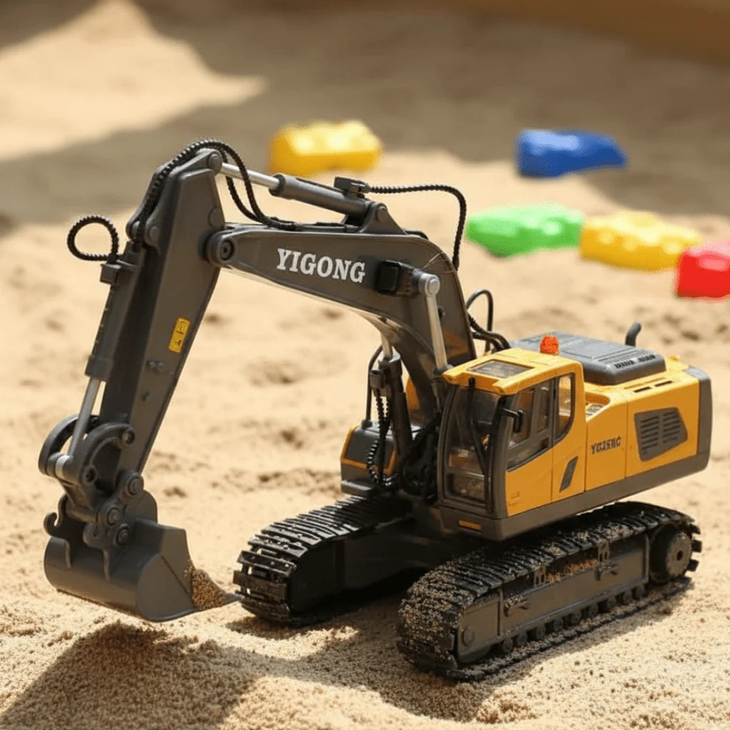 Remote-Control Excavator 2.4GHz Movable Arm & Bucket