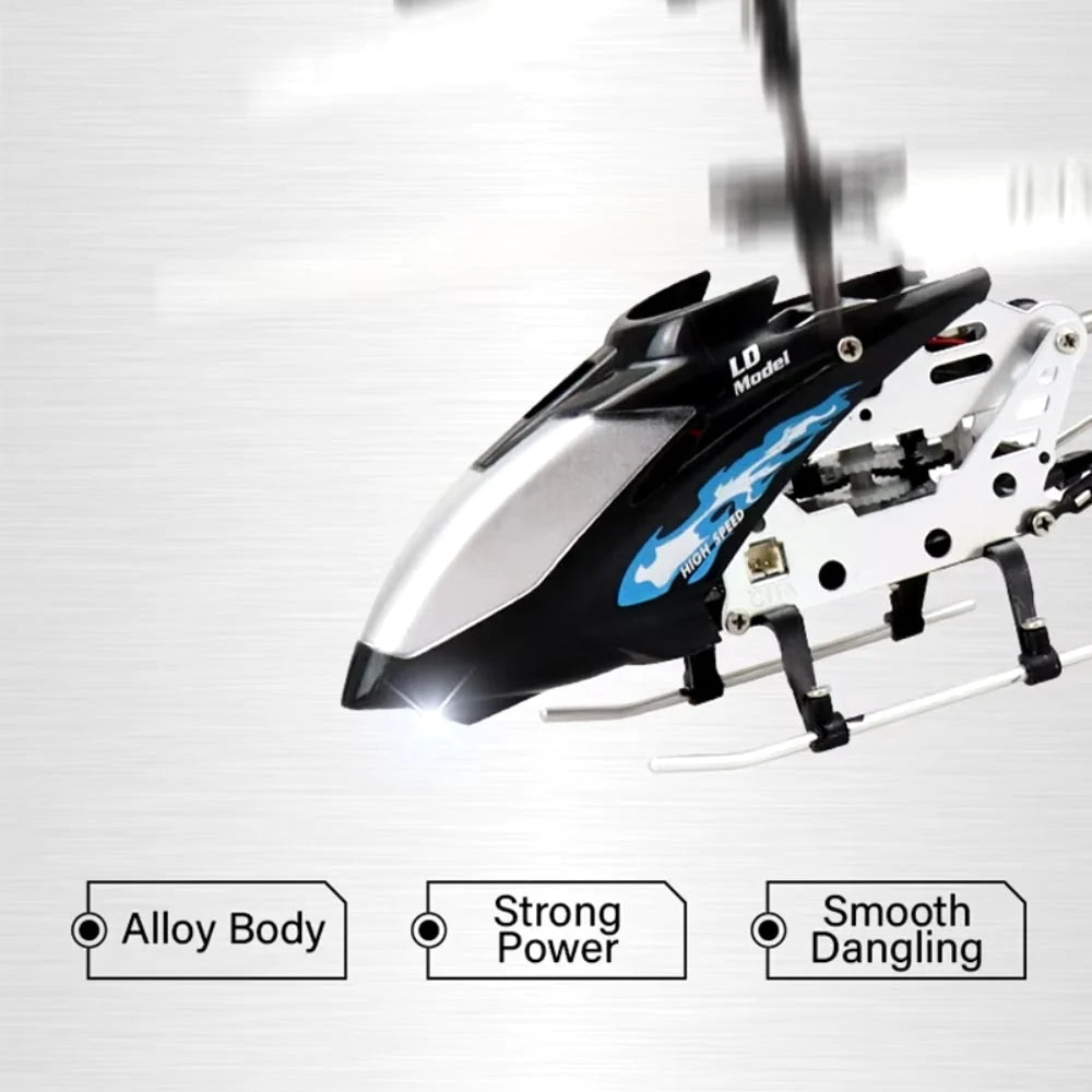 Remote Control Helicopter 3-Axis Gyroscope Fast USB Charging