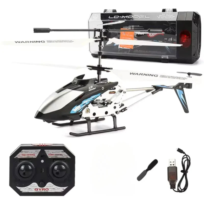 Remote Control Helicopter 3-Axis Gyroscope Fast USB Charging