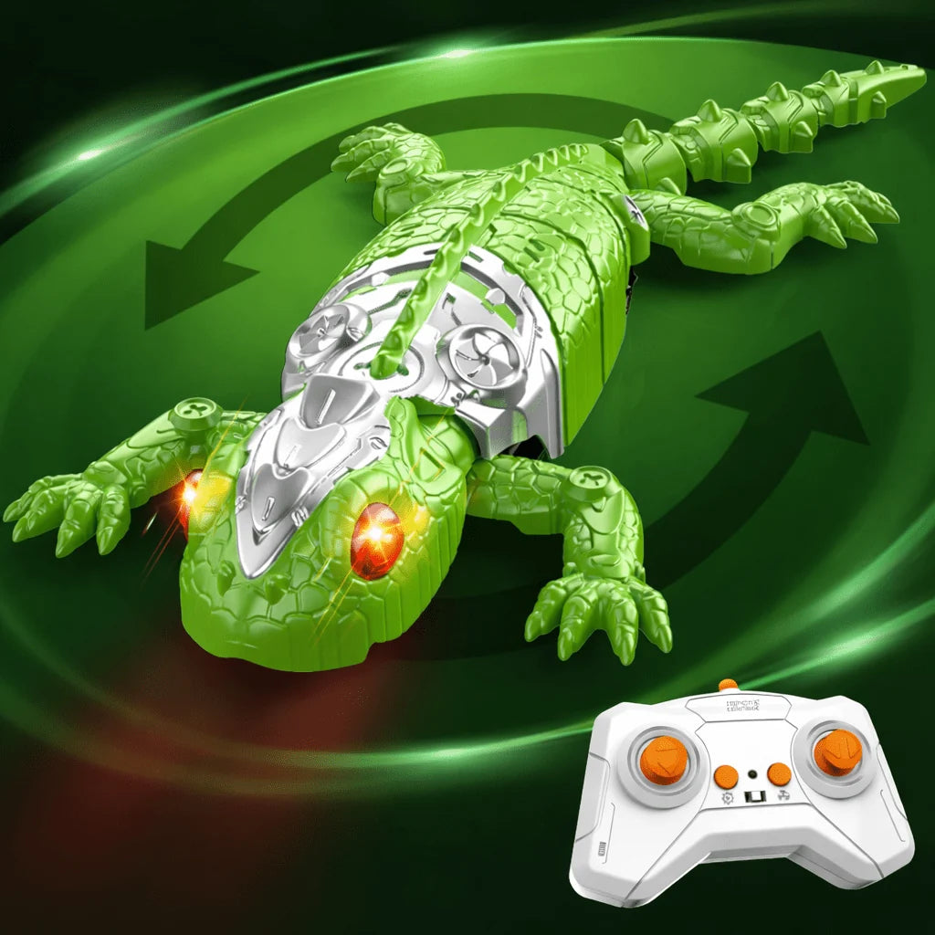 Remote Control Lizard Toy 360° Rotating Lifelike Motion