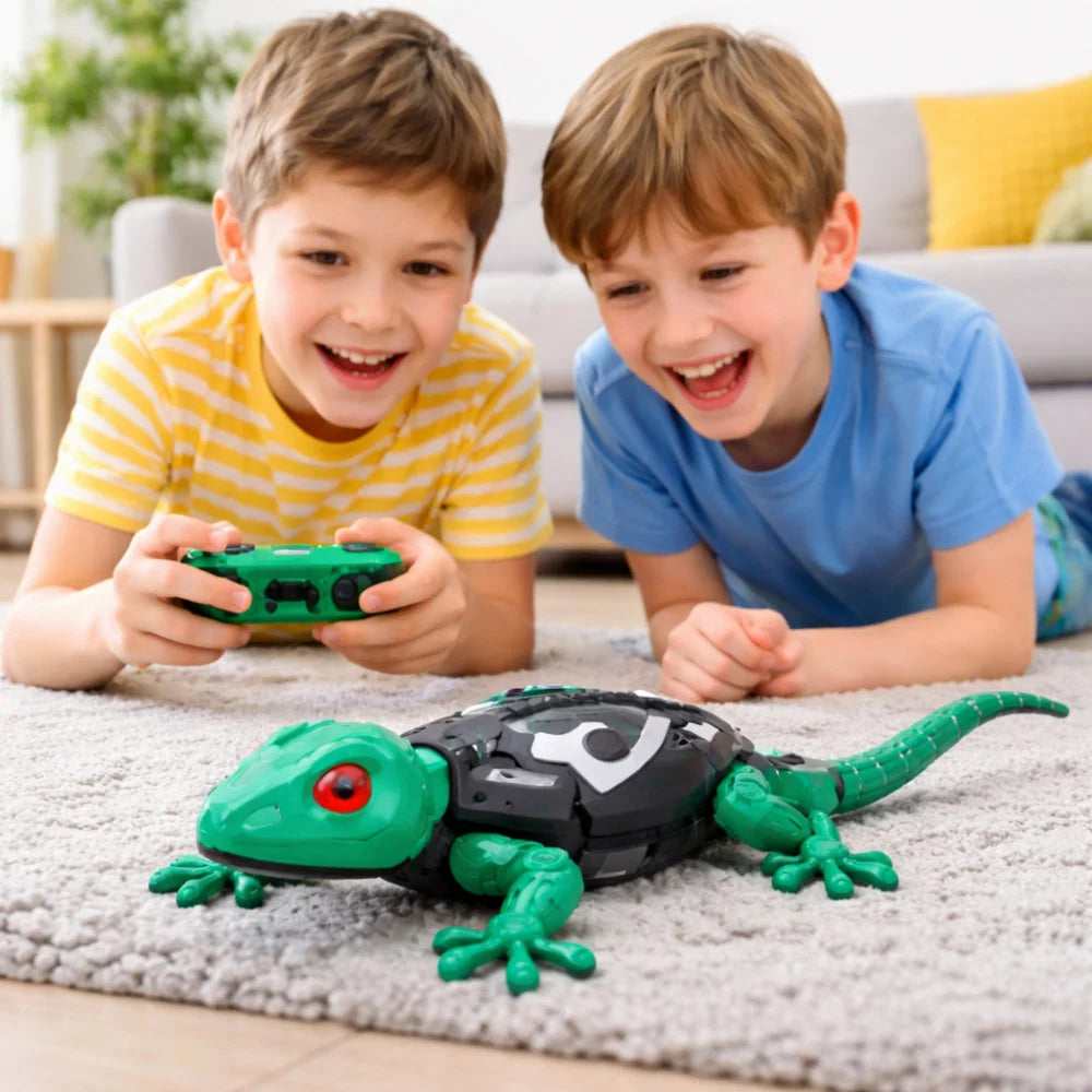 Remote Control Lizard Toy Wall-Climbing Rechargeable 33 Ft Range